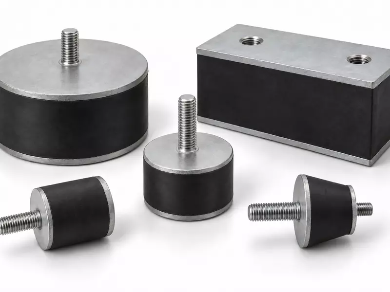 5 Віброопори, віброізолятори, гумові подушки Vibration mounts, vibration isolators, rubber pads.webp